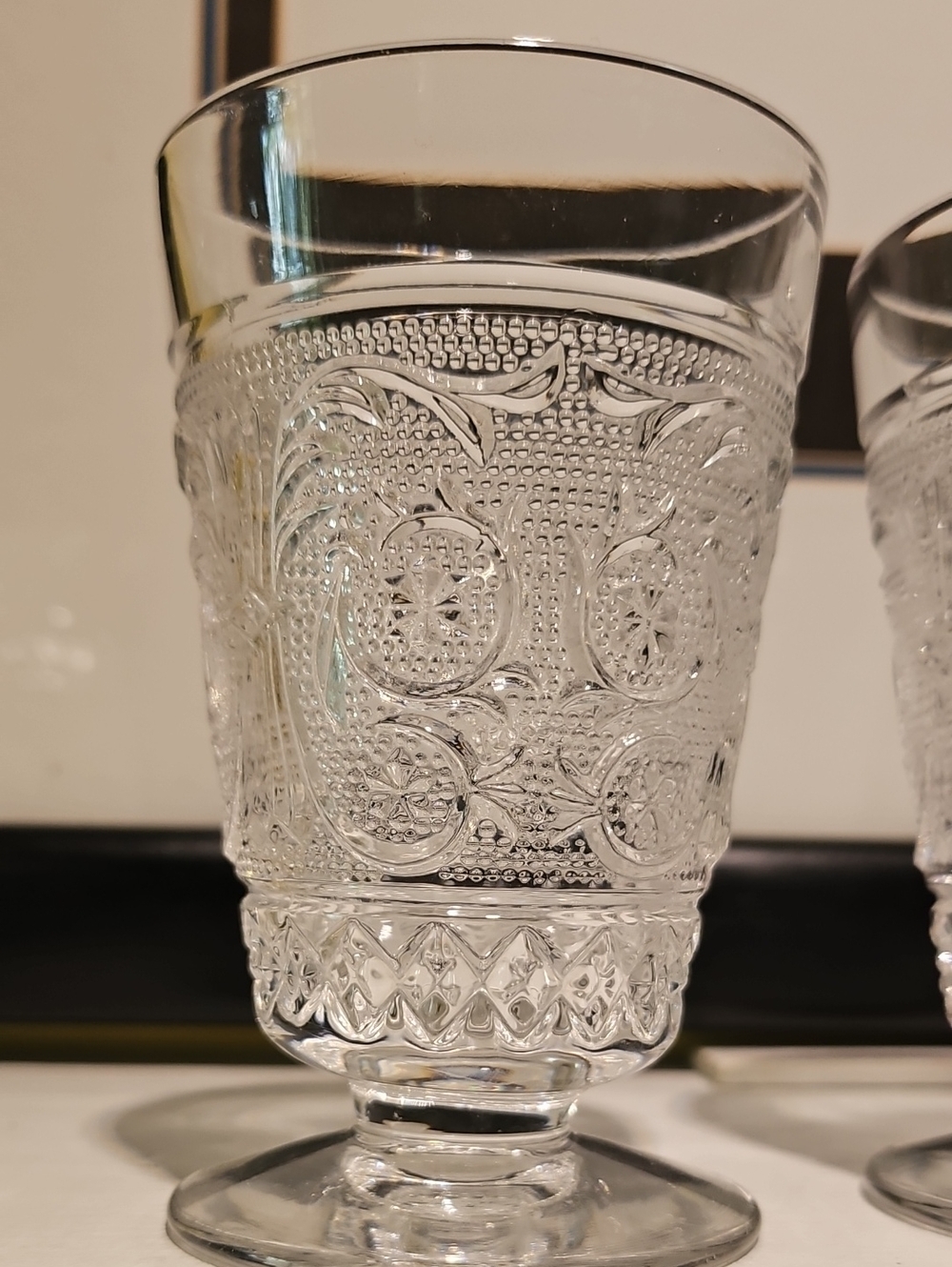 Vintage Duncan & Miller Juice Glasses - 6 Count